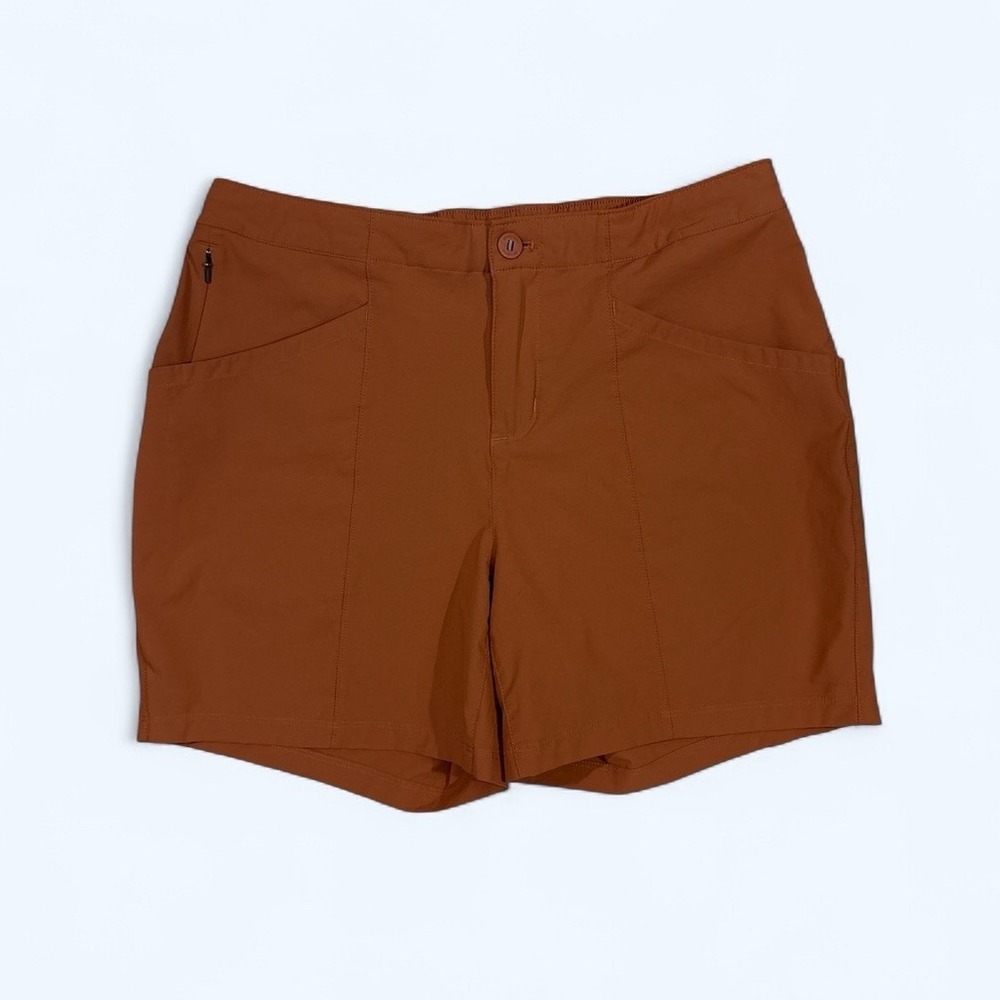 Patagonia High Spy Shorts 6" Inseam Orange Hiking 57900 Women's Size 12